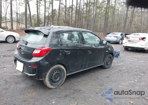 2019 Mitsubishi Mirage Rf z USA, uszkodzony, nr VIN ML32A3HJ8KH009153